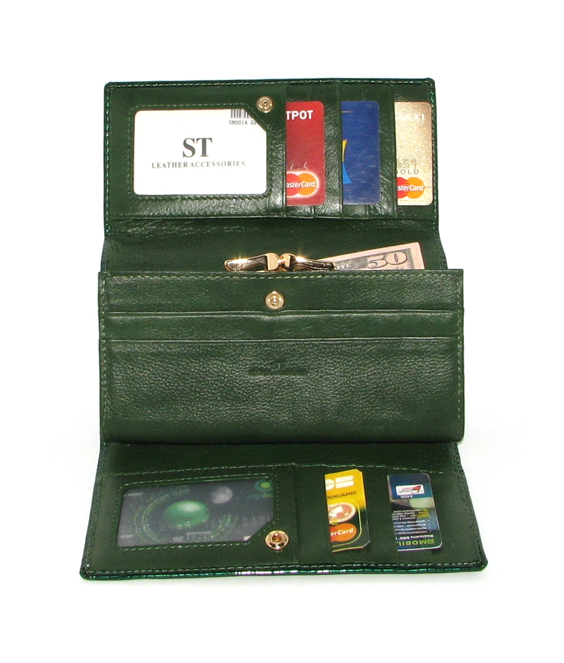 Кошелек женский ST S8001A Green Кошелек женский ST S8001A Green